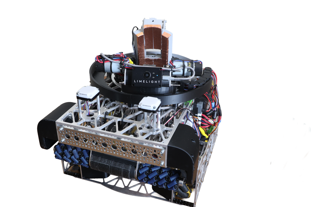 V5 Express Delivery — current Pixel Raptors robot